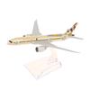 16Cm Boeing Etihad 787 Alloy Airplane Plane Model Toy Diecast Airplane Model For Gift Collection Kids Desk Accessorie