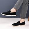 Fashion Luxury Brand Men's Suede Loafers Casual Slip-On Driving Shoes All-match Comfortable Flat for Men Breathable Male Walking Shoes