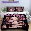 3Pcs Huntrix Urban Fantasy Series Bedding Set Quilt Cover Pillowcase Home Christmas Xmas Halloween Gift 1 Duvet Cover 2 Pillowcase M929213