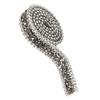 1yard 15mm   Mesh Wrap Roll     Rhinestone Ribbon Decoration (Gray)