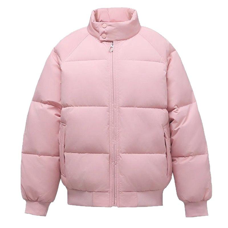 Thickened Warm Down Cotton Coat for Women Winter New Korean Style Couple Students Loose Cotton Coat Jacket