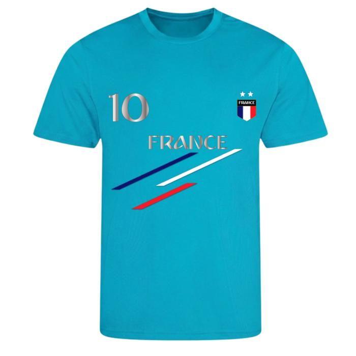 Ensemble de football enfant - NPZ - Style France - 5-6 ans - Manches longues - Turquoise