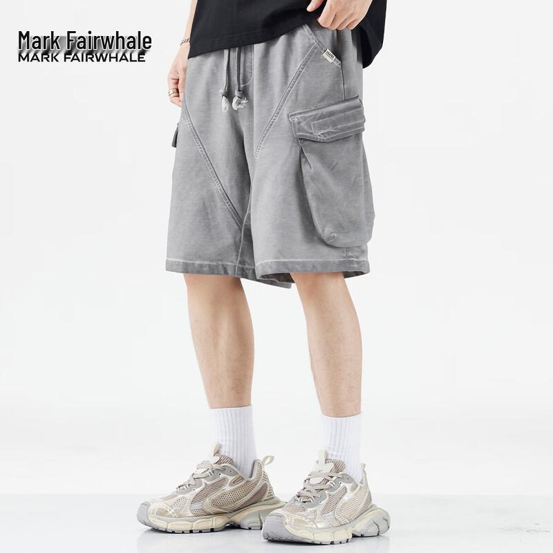 Mark Fairwhale Men s Heavyweight Cotton Casual Cargo Shorts 3XL