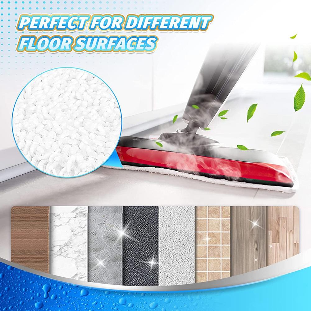Replacement Parts Mop Pad Compatible for Vileda Steam XXL Steam Mop Accessories Washable Mop Cloth Pads