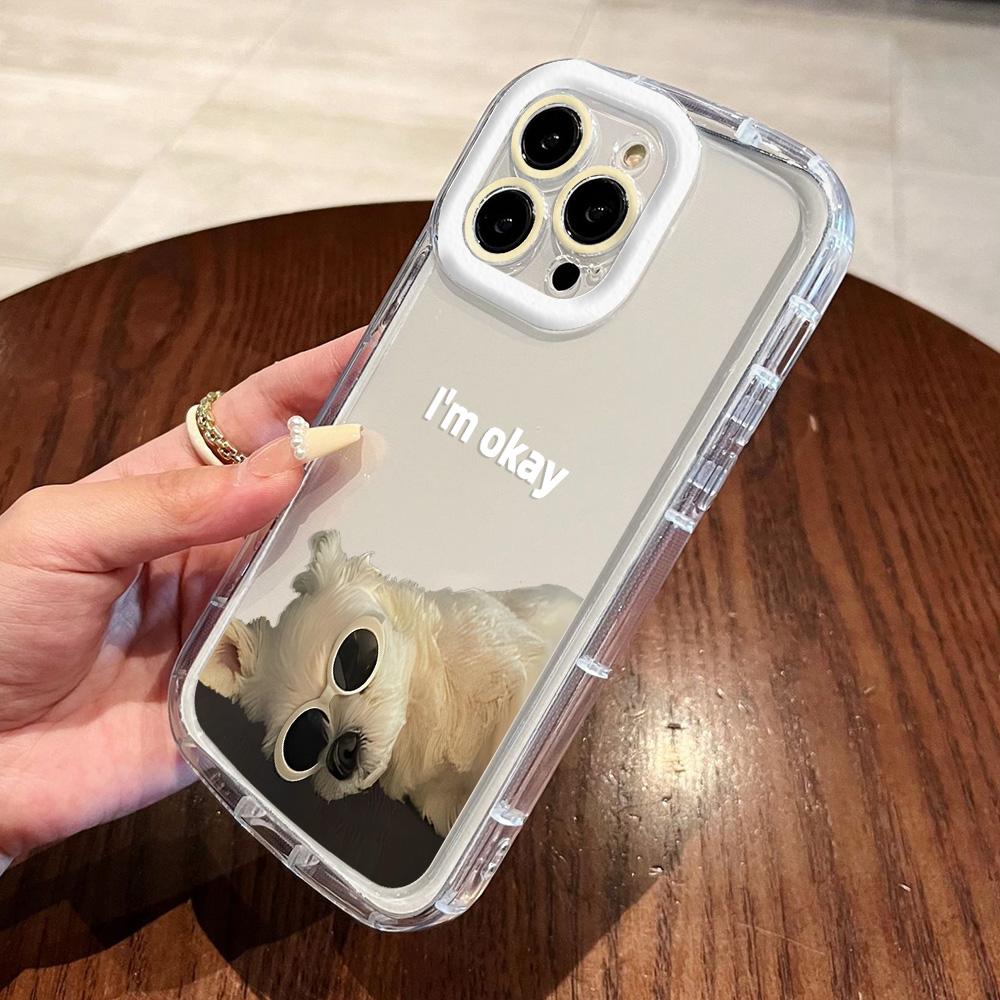 Custodie per cellulari per iPhone 11 13 XR 15 Pro Max 12 14 Pro Max Custodia per iPhone 16 7 Plus 8 Plus XS Max Motivo a cartoni animati Protezione anticaduta Antiurto