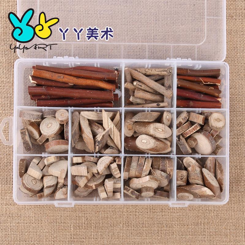 Wood Chips & Tree Slices Activity Kit for Kindergarten