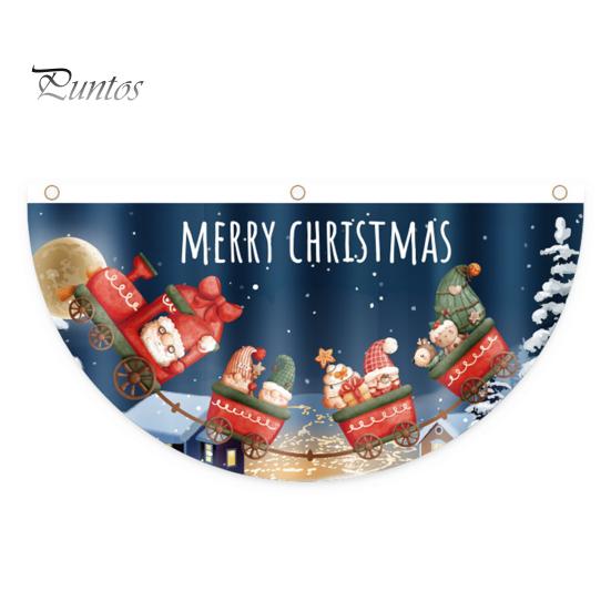 

Красивый долговечный экологически чистый подвесной флаг с рождественским подвесным флагом для праздника