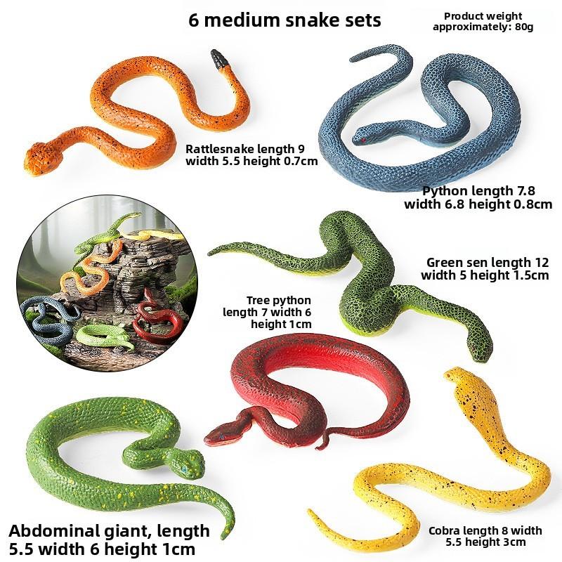 

Horse Animal Figures Set With Farm And Marine Animals For Kids Learning And Play Snake Set