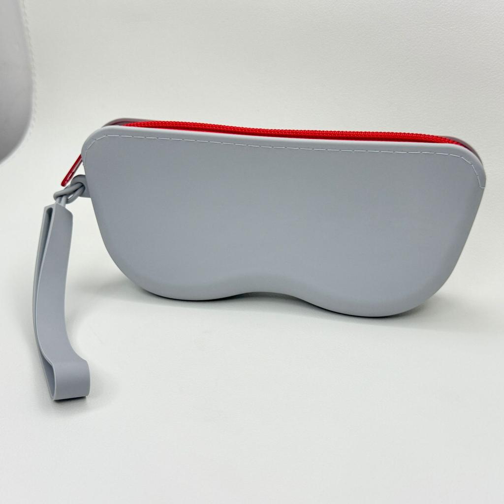 Soft Silicone Zipper Glasses Bag Sunglasses Pouch Eyewear Case Soft Waterproof Glasses Storage Bag Eyeglass Protective Case