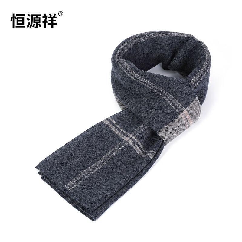 

Hengyuanxiang 100% Wool Casual Scarf One Size