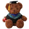 Drteddy Plush Bear Toy Cartoon Stuffed Animal Doll Decoration Gift Graduation