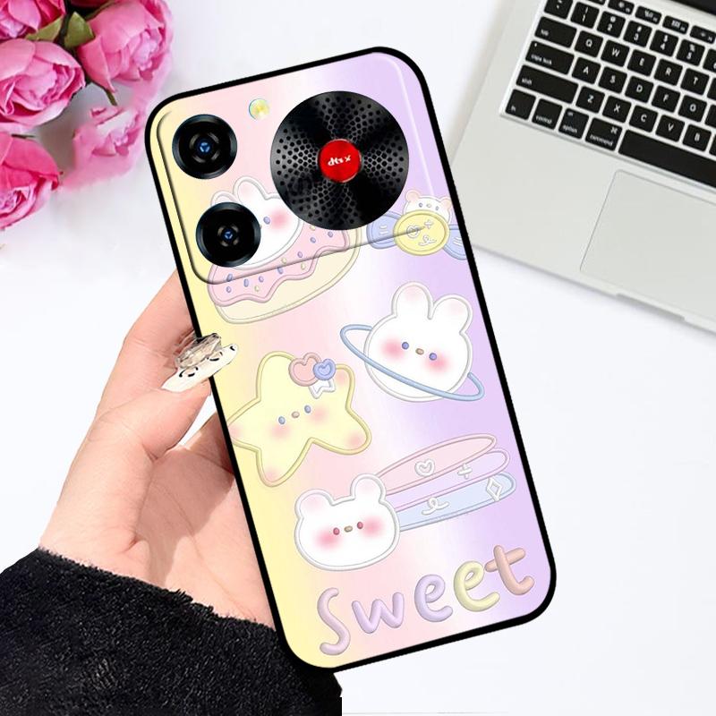 Etui Do Telefonu Nubia Music 2 Pokrowiec Music2 4G Miękki Silikon TPU Coque Shell Dla ZTE nubia Music Zderzak Fundas Etui Malowane Kolorowo