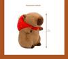 Capybara Plush Backpack: Ugly-Cute Turtle Card Doll Cushion