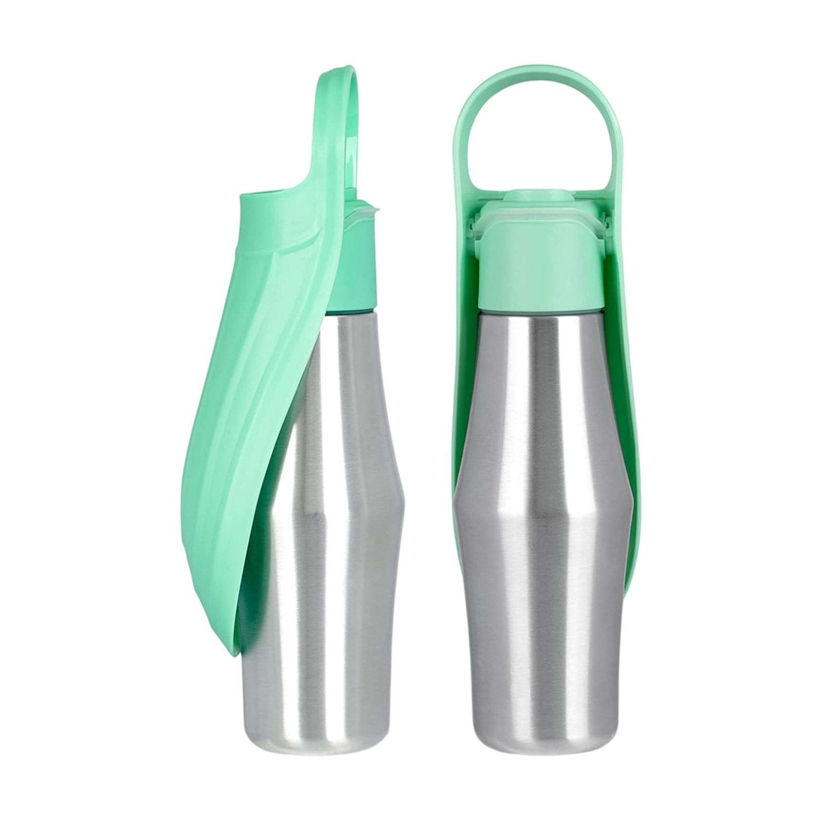 

Pet Travel Cup Stainless Steel Cat And Dog Travel Water Cup One Size