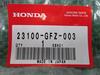 Genuine Honda Motorcycle Parts Gyro X Gyro Canopy Drive Belt (23100-GFZ-003)