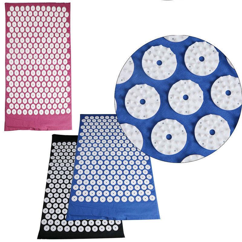 Luxurious Cotton Fabric Sponge Acupressure Mat And Pillow Set For Pain Relief And Relaxation