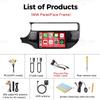 9Inch Android 14 Wireless Carplay Auto For Kia RIO 4 K3 2015 2016 2017 Car Radio Multimedia Video Player Navigation GPS HeadUnit