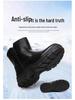 Unisex Winter Fur-Lined Waterproof Slip-On Snow Boots