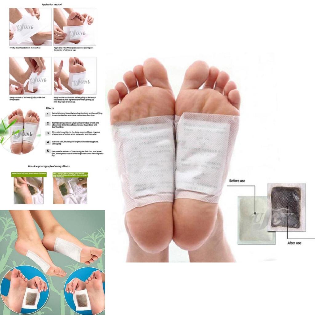 Premium Quality Foot Stickers For Cleansing And Detox Energize Your Body