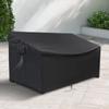 Outdoor Storage Bench Cover, Protective Cover For Bench Deck Box 70 Gallon Waterproof  Furniture Protective Accessories Covrs