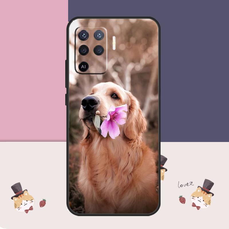Cocker Spaniel Dog Case For Oppo A94 A74 A54 A18 A38 A58 A78 A98 A80 A60 A40 A96 A76 A16 A15 A17 A57 A77 A5 Pro