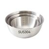 Stainless Steel 304 Mixing Bowl for Salad, Egg Beating, and Cooking