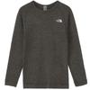 The North Face Expedition Hot Mixed WM Crew, Unisex, High-Electron, Warm, Anti-Static, Gray,