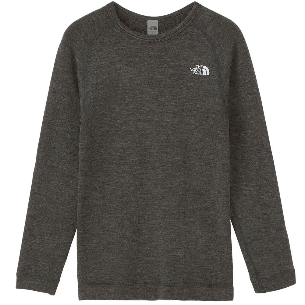 The North Face Expedition Hot Mixed WM Crew, Unisex, High-Electron, Warm, Anti-Static, Gray,