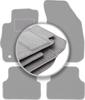 Gray Car Mats For: Chevrolet Aveo II T300 Hatchback, Sedan (2011-)