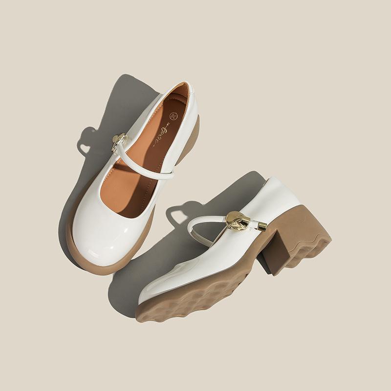 

Туфли на плоской подошве из натуральной кожи Yuexinwang для женщин Huizhou, женские туфли из виноградной матери, маленькие кожаные туфли в студенческом стиле, осенне-зимние новые женские мокасины 34 абрикосовый