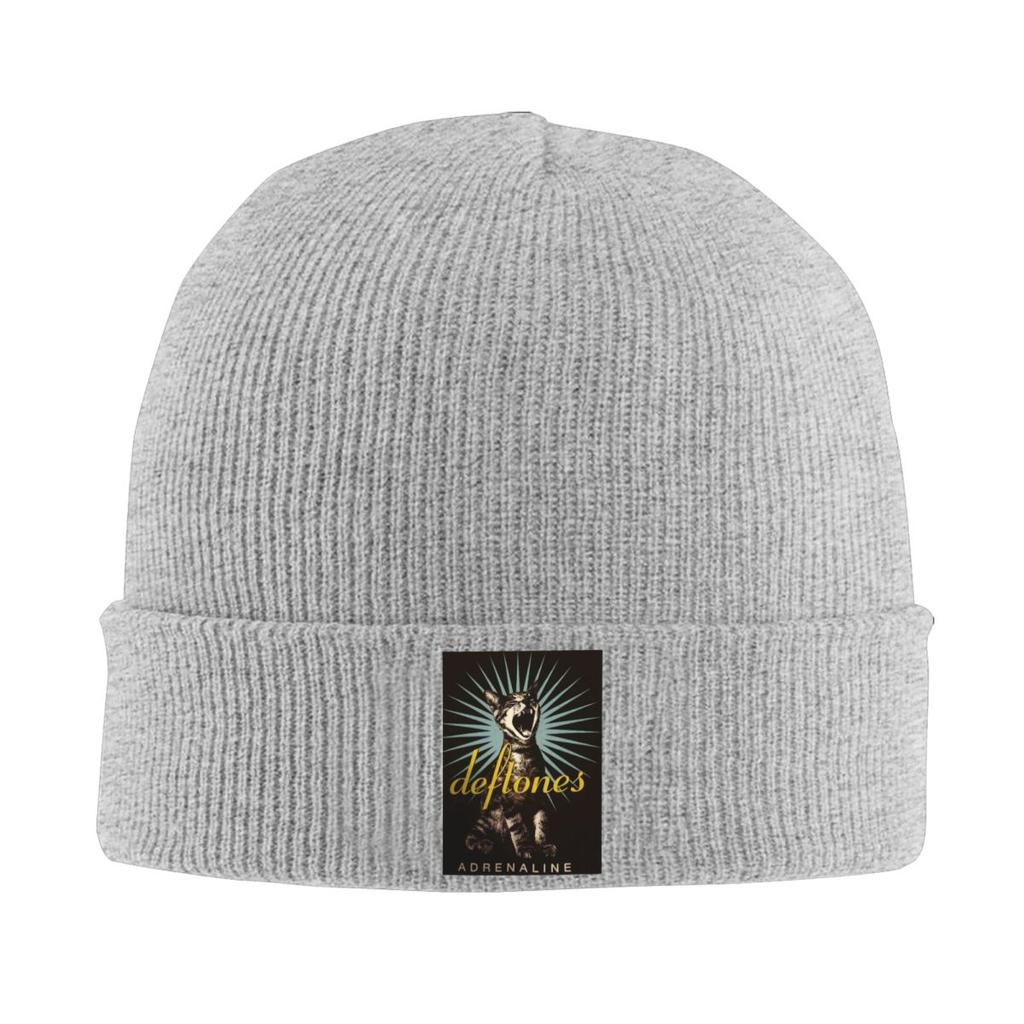 PP Skull Deftone White Ohms Around Warm Knitted Cap Winter Knit Bonnet Hat Skullies Beanies Hip Hop Caps for Unisex