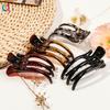 Acryl Haarspange Koreanisch Schlicht Damen Haar Krabbenklemme Pferdeschwanzhalter Dreizinkige Haarnadel Mode Rutschfeste Haarspange Kopfschmuck