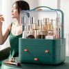 Cosmetics & Jewelry Organizer: Dustproof Storage Rack for Skincare, Lipstick & More