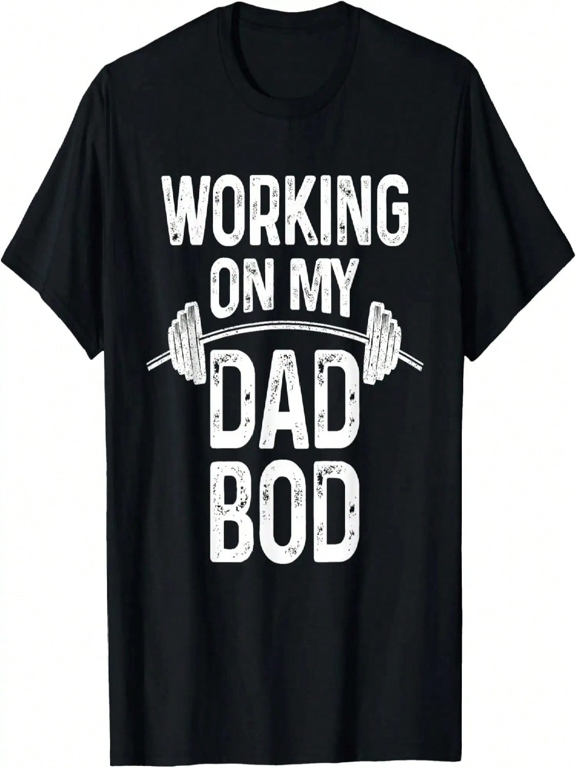 Proud Dad Gift - New Fathers Day Working On My Dad Bod T-Shirt S разноцветный