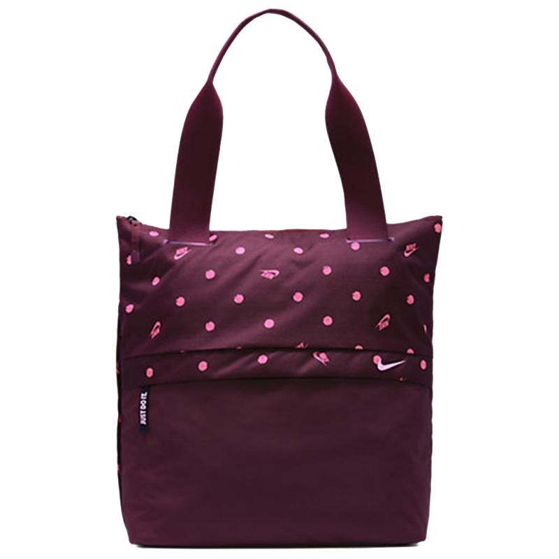 Nike Polyester Tote Bag Regular Unisex Red Casual BA6187-681