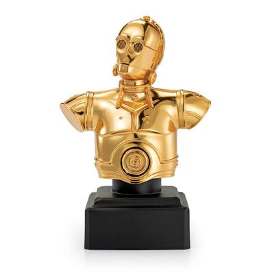 Busto de Estanho C-3PO Royal Selangor Dourado