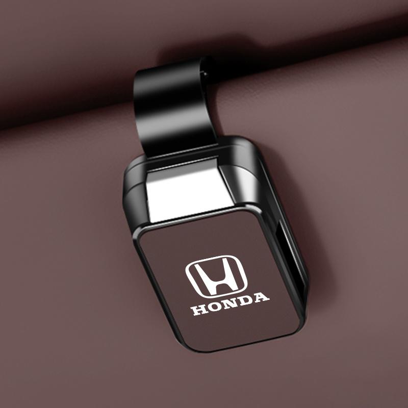 

Car Sun Visor Glasses Clip Ticket Holder for Honda Civic Accord Vezel Fit CRV City CRZ Jazz HRV Typer Odyssey Auto Accessoies