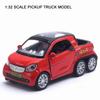 Music Light Car Model Toy 1:32 Scale Pull Back Pickup Truck Model Children Kids Gift