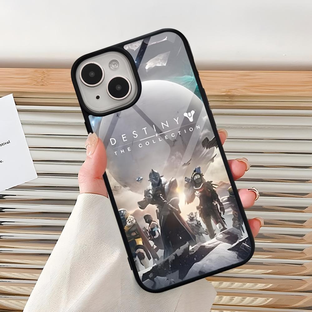 

Game D-Destiny Phone Case For Iphone 15 Pro Max 14 12 11 13 Mini 16 8 7 Plus X Xs XR PC+TPU Back Cover iPhone14 ProMax