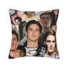 Jacob Elordi Collage Pillow Case  Cushion Cover Polyester Design Pillow Cover Fashion Pillowcases For Wedding Party Home Decor