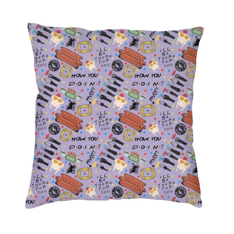 

Friends TV Show Cushion Cover Doublesided 3D Print Throw Pillow Case for Living Room Cool Pillowcase Home Decorative 30x30cm 12x12in