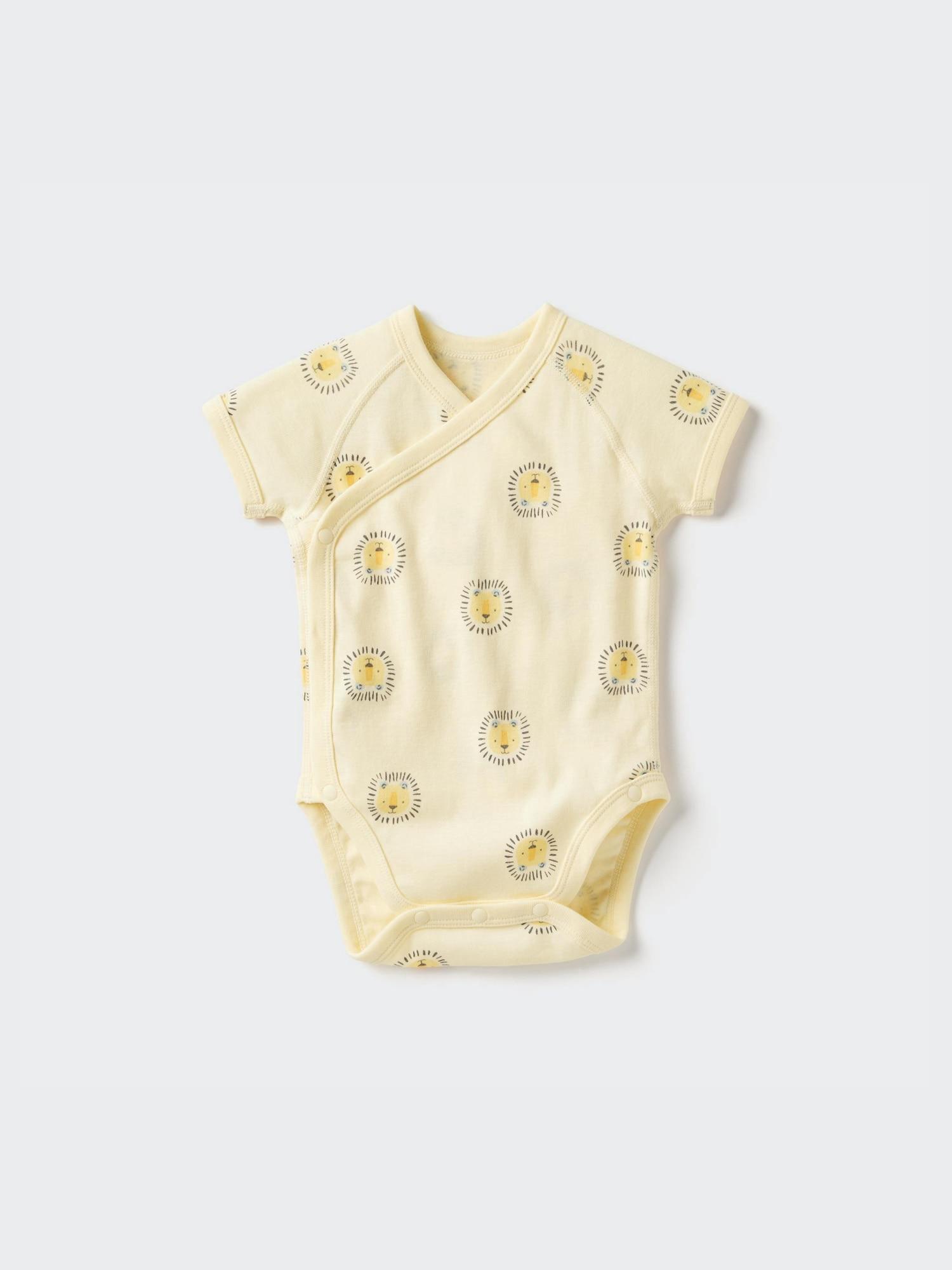 

Uniqlo Bn Joy Of Print Боди с коротким рукавом 60 см 41 YELLOW/BABY 60