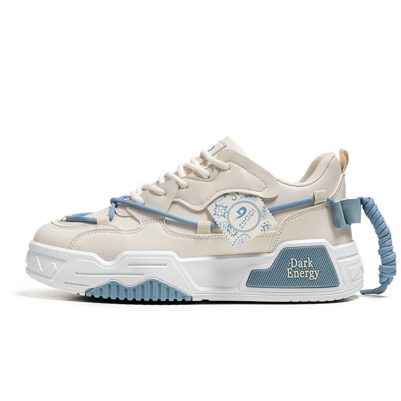 

Men s shoes new summer lace-up platform shoes fashion niche board shoes personalized leisure sports youth tide shoes 2025 39