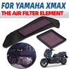 For Yamaha X MAX250 XMAX300 X-MAX250/300 Air Filter Element Motorcycle Transmission Filter Element High Flow Air Filter