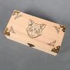 Wood Box Playing Cards Case Packing Poker Bridge Wood Box Poker Card Container