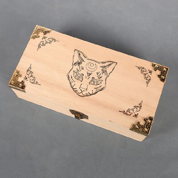 Wood Box Playing Cards Case Packing Poker Bridge Wood Box Poker Card Container