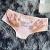 Women Printed Panties Sexy Lingerie Hand Printed Briefs Underwear