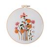 Diy Handmade Embroidery Material Package, European-Style Flowers And Plants Are Quiet And Demure, And The New Needle And Thread Set.