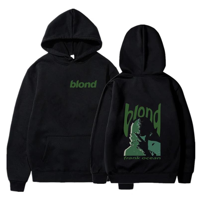 New Rapper Frank Retro Graphic Men's Hoodie Hip Hop Ocean Album Clothing Sweatshirt Y2k Unisex Blond Fashion Oversized Pullovers