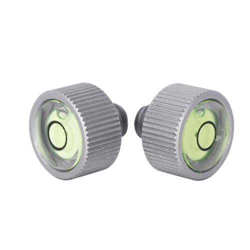 NICEYRIG Linear Bubble Level, Portable Level, 1/4"-20 Thread (2-Pack) -573